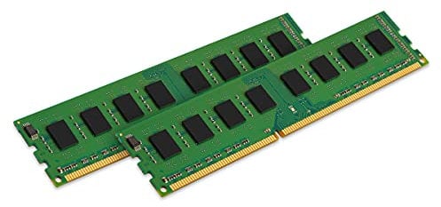 Kingston ValueRAM 8GB 1600MHz DDR3 Non-ECC CL11 DIMM Kit 8GB (2x4GB) 1Rx8 1.5V KVR16N11S8K2/8 Memoria Desktop