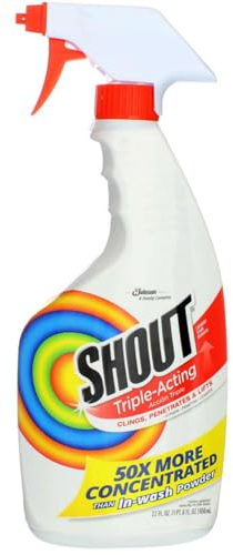 Shout Laundry Stain Remover Trigger Spray - 22 oz - 2 pk