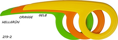 DEKAFORM 219-2 Chain Guard Kettenschutz Performanc-Line für Alu Bike BBF Brennabor Diamant Germatec Hercules Fahrrad 44/46/48 Zähne *Gelb