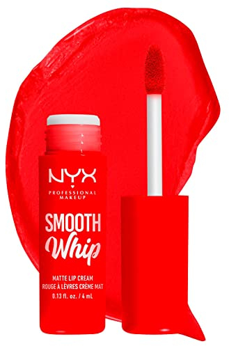 NYX Professional Makeup Flüssiger Lippenstift mit mattem Finish, Lebendige Farben mit Shea- & Kakaobutter, Farbe: Icing on Top