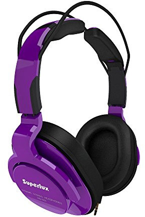 Superlux HD661 Closed Back Circumaural Headphones - Purple