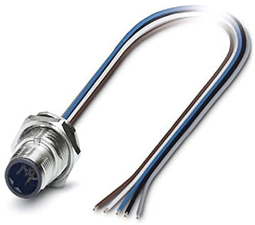 PHOENIX CONTACT SACC-DSI-MSB-5CON-PG9/0.5 SCO Sensor/Aktor Einbausteckverbinder, Stecker, 5 Polig, M12 Speedcon, B Kodiert, 0.5m TPE Litze, 5 x 0.34mm² Leiterquerschnitt