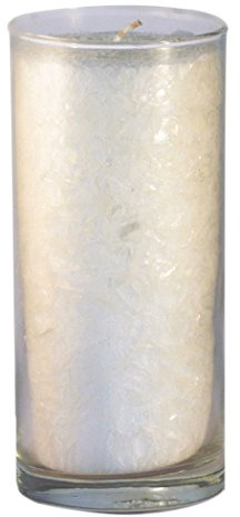Palm Light 4041678003524 Unique, Höhe Circa 14 cm, Kerze, weiß