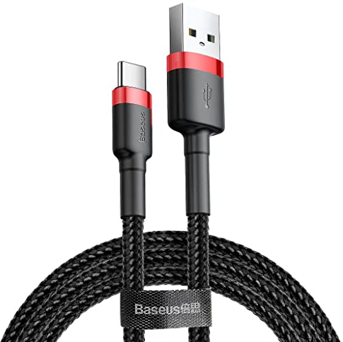 Baseus Cafule Cable - Double Side USB to microUSB QC 3.0, 1.5 A, 2 m (Red/Black)