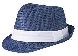 Myrtle Beach - Hut 'Street Style' mit Kontrastband / navy/white, L/XL