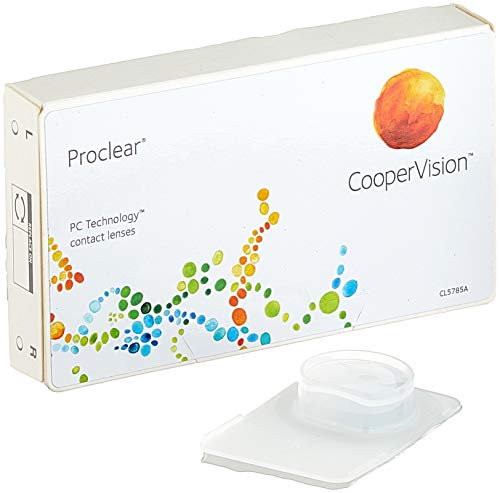Proclear - Lentes de Contacto Esféricas - Pack de 3 - Reemplazo Mensuales