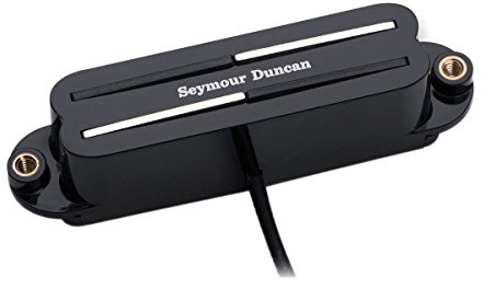 Seymour Duncan SVR-1b Vintage Single Size Rails Strat Humbucker Pickup for Electric Guitar Black
