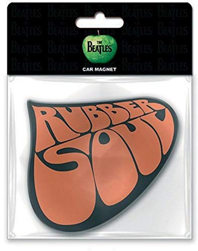 The Beatles Rubber Soul Car Rubber Magnet One Size