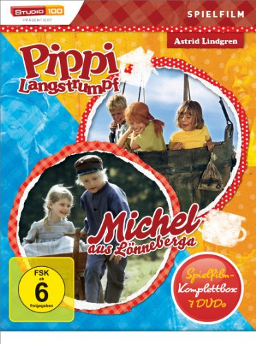 Pippi Langstrumpf & Michel aus Lönneberga - Spielfilm Box [7 DVDs]