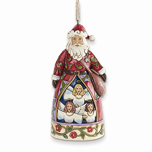 Heartwood Creek Nikolaus singend Ornament