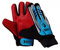 BEST SPORTING Torwarthandschuhe Kinder I rutschfeste Fußballhandschuhe zum sicheren Fangen von Bällen I Handschuhe Fußball Kinder I reißfeste Tormannhandschuhe I blau - rot - schwarz (4)