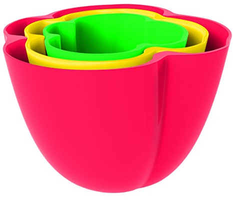 Zakdesigns 2261-2470 Paprika Bol Mélamine Multicolore 45 x 35 x 25 cm 70-280 ml Set de 3