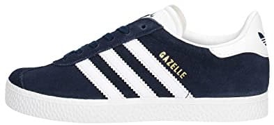adidas Gazelle C, Sneakers Unisex - Bambini e Ragazzi, Blu (Collegiate Navy/Ftwr White/Ftwr White), 31 EU