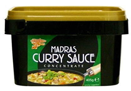 Goldfish Madras Curry Sauce - 12 Tubs