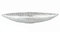 Casablanca - Schale - Purley - Metall - Farbe: antik-Silber - 80 x 21 x 10 cm