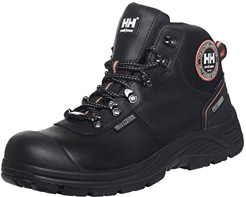 Helly Hansen Workwear Herren Helly Hansen Sicherheitshochschuhe S3 Chelsea Mid HT 78250 WR SRC Gr 46, Black Orange, 46 EU