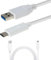 TECHGEAR USB 3.1 Typ C, Daten synchronisieren- und Schnelllade kabel (1m) kompatibel mit Xiaomi 15/14/13/12/11/10 Pro, Redmi Note 14/13/12/10/9, Poco F7/F6/F5/X7/X6/X5/M7/M6/M5, usw (10 Gbit/s)