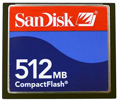 SanDisk 512 MB CompactFlash Card