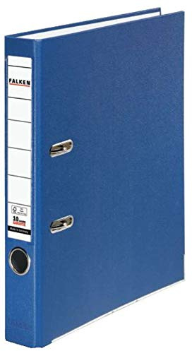 Falken Ordner PP-Color S50 - A4, 5 cm, blau