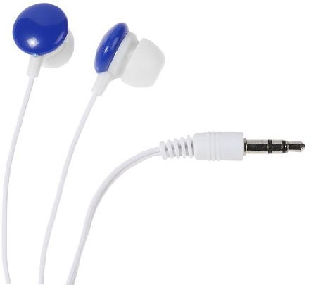 Vivanco SR 3 blue In-Ear-Stereo-Ohrhörer (3,5mm Klinkenstecker, 1,2m) blau