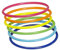 W WIDMANN MILANO Party Fashion 05844 - Armreifen Mulitcolor, 18 Stück, Armband, 80er Jahre, Karneval, Mottoparty
