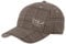 Flexfit Basecap Glen Check Unisex mit Stick Classic Logo in Braun/Khaki Größe S/M