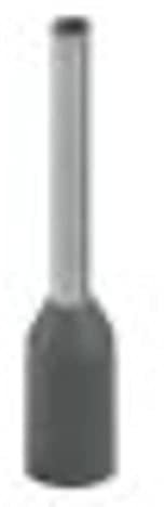 Phoenix Contact Hülse, Stift ø 0.8mm, Grau, Kupfer, 12.5mm, Packung a 1000 Stück