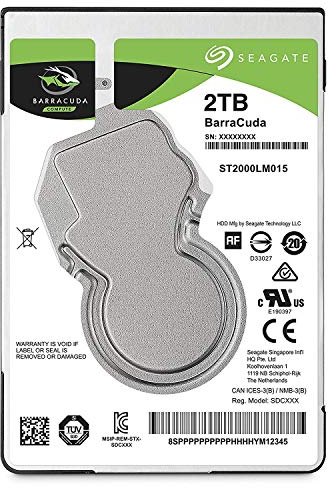 Seagate ST2000LM015 Barracuda Disques Dur 2.5 Serial ATA