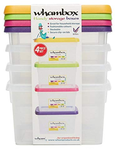 Wham Box & Lid 1.5L Set of 4