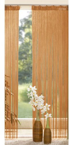 Gardinenbox Fadengardine, Tunneldurchzug, 250x145, Sand, 20303