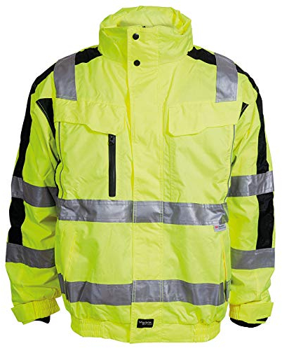Pilotenjacke Warn-Gelb/Schwarz Gr. XL