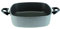 SKK 2471 Titan Induction, Eckiger Guss-Bräter 28 x 28 x 8cm, antihaft-beschichtete Pfanne, induktionsgeeignet, keramisch verstärkt, mit Seitengriffen, Backofen-fest, Made in Germany