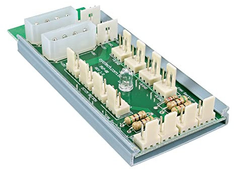 InLine 33008 Adaptador de Cable 3 Pin Multicolor - Adaptador para Cable (3 Pin, Macho, Multicolor)