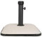 Schirmständer Beton beige, viereckig 25kg