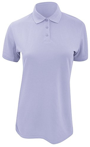 Kustom Kit Ladies Klassic Superwash Short Sleeve Polo Shirt (10) (Light Blue)