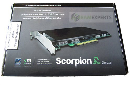 Mushkin Scorpion Deluxe 960 GB PCI Express 2.0 - Internal Solid State Drives (SSD) (960 GB, 2160 MB/s)