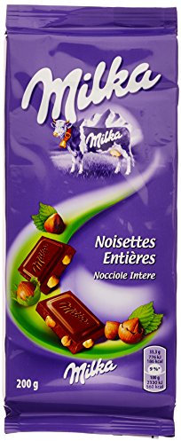Milka Noisettes entières la Tablette 200g