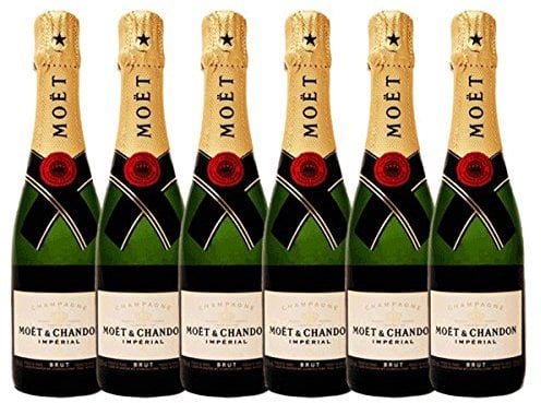 Moet & Chandon Brut Imperial Champagne NV Half bottle 6x37.5