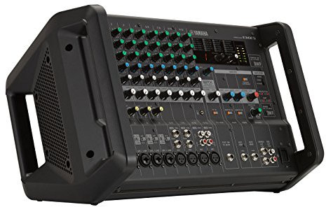 Yamaha EMX5 12channels Black audio mixer - Audio Mixers (12 channels, -85 dB, 42 W, 100 - 240, 50 - 60, 465 mm)