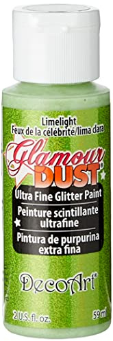 DecoArt Glamour Dust Glitter Paint, Tiger Limelight
