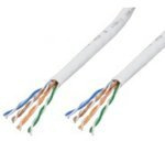 MicroConnect 100m CAT6 UTP - networking cables (White, Cat6)