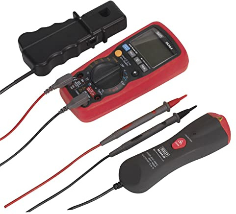 Sealey TA304 Digital Automotive Analyser 15 Function With IC/IR, Multicoloured