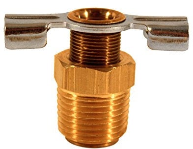 Milton 3/20,3 cm compressore serbatoio di scarico rubinetto, S-614-6