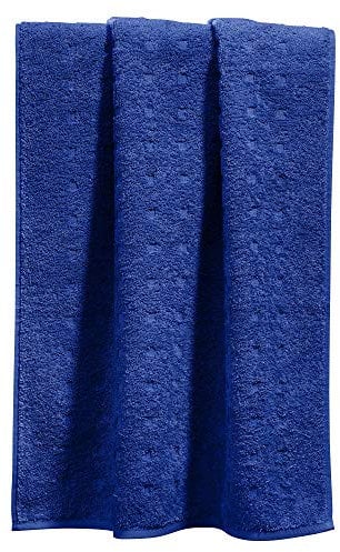 Möve Handtuch Quadretti Walk-Frottier royal Größe 50x100 cm