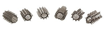 Toy Joy Power Penis Sleeve Set Schwarz 6tlg., 1er Pack (1 x 1 Stück)