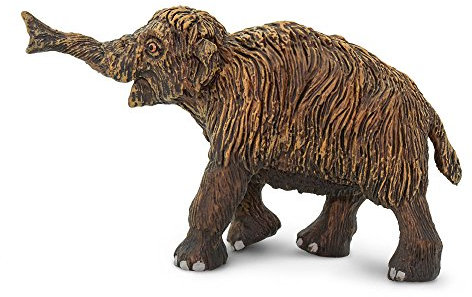 Safari Ltd. Woolly Mammoth Baby-Figur, detaillierte 8,9 cm, prähistorische Figur, Lernspielzeug für Jungen, Mädchen und Kinder ab 3 Jahren