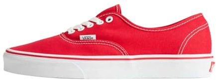 Vans Authentic, Unisex-Erwachsene Sneakers, Rot (Red), 37 EU, Rot ((Mono) Sun drie/DIU)