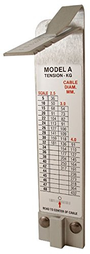 Loos Dehnungsmesser f. Seile 2,5/3/4 mm