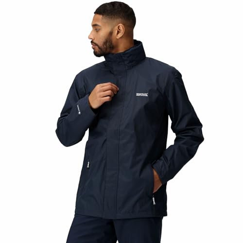 Regatta Men's Matt Waterproof Jacket with Hydrafort fabric, perfect for Hiking, Festivals & Outdoors