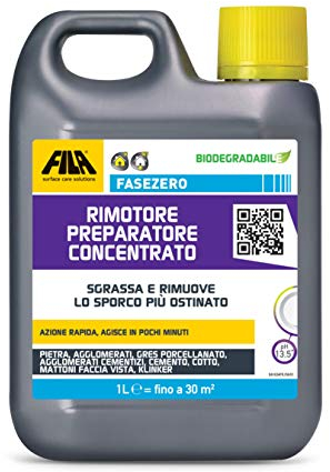 FASE ZERO, Detergente Rimotore e Preparatore Concentrato, Pulisce a Fondo e Prepara la Superficie ai Successivi Trattamenti